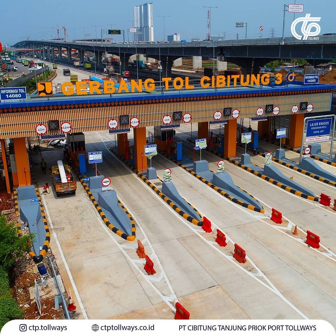 Uji Coba Gerbang Tol Ramp 3.2 Interchange Cibitung