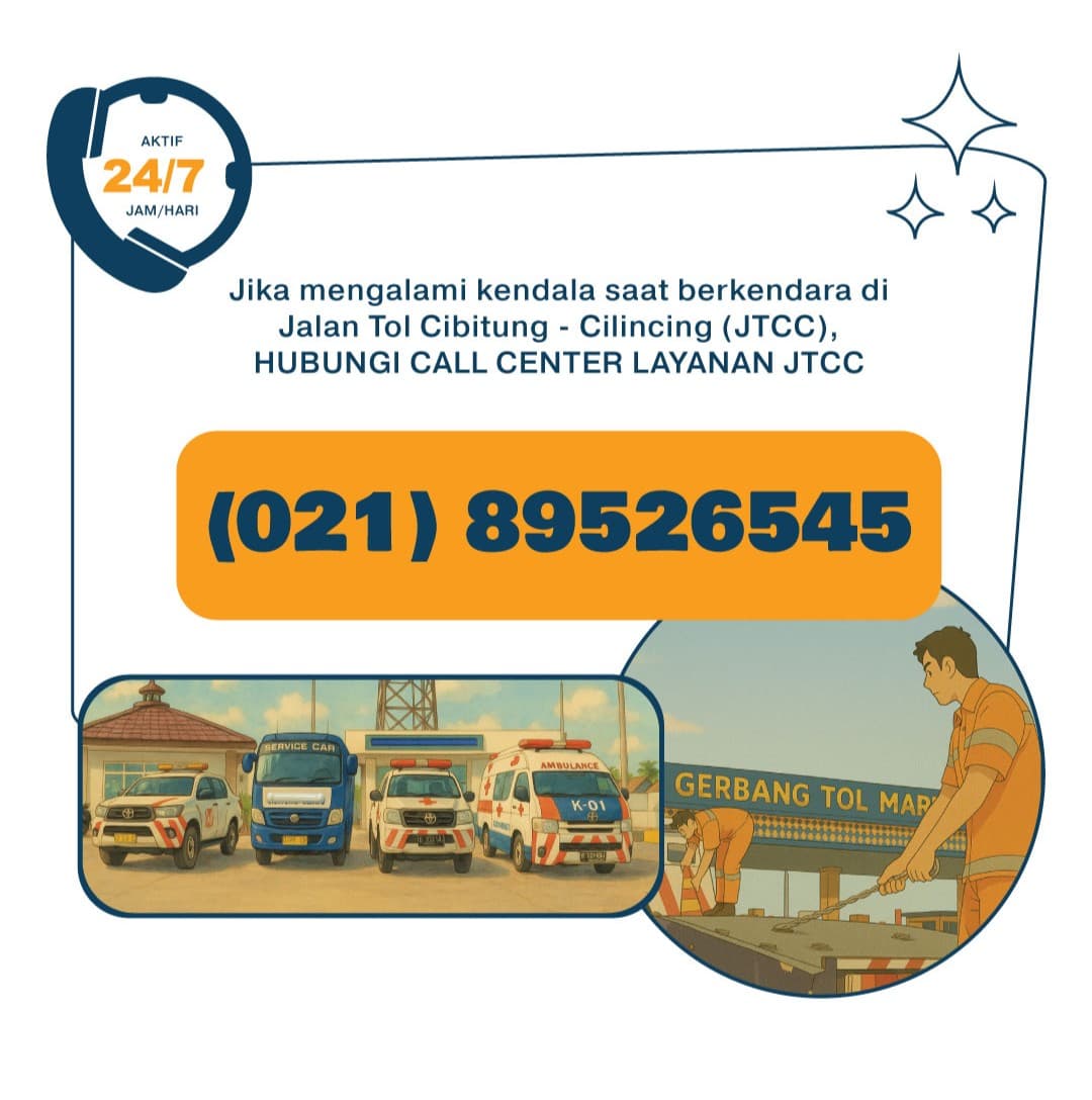 Layanan Call Center 24 Jam Jalan Tol Cibitung–Cilincing