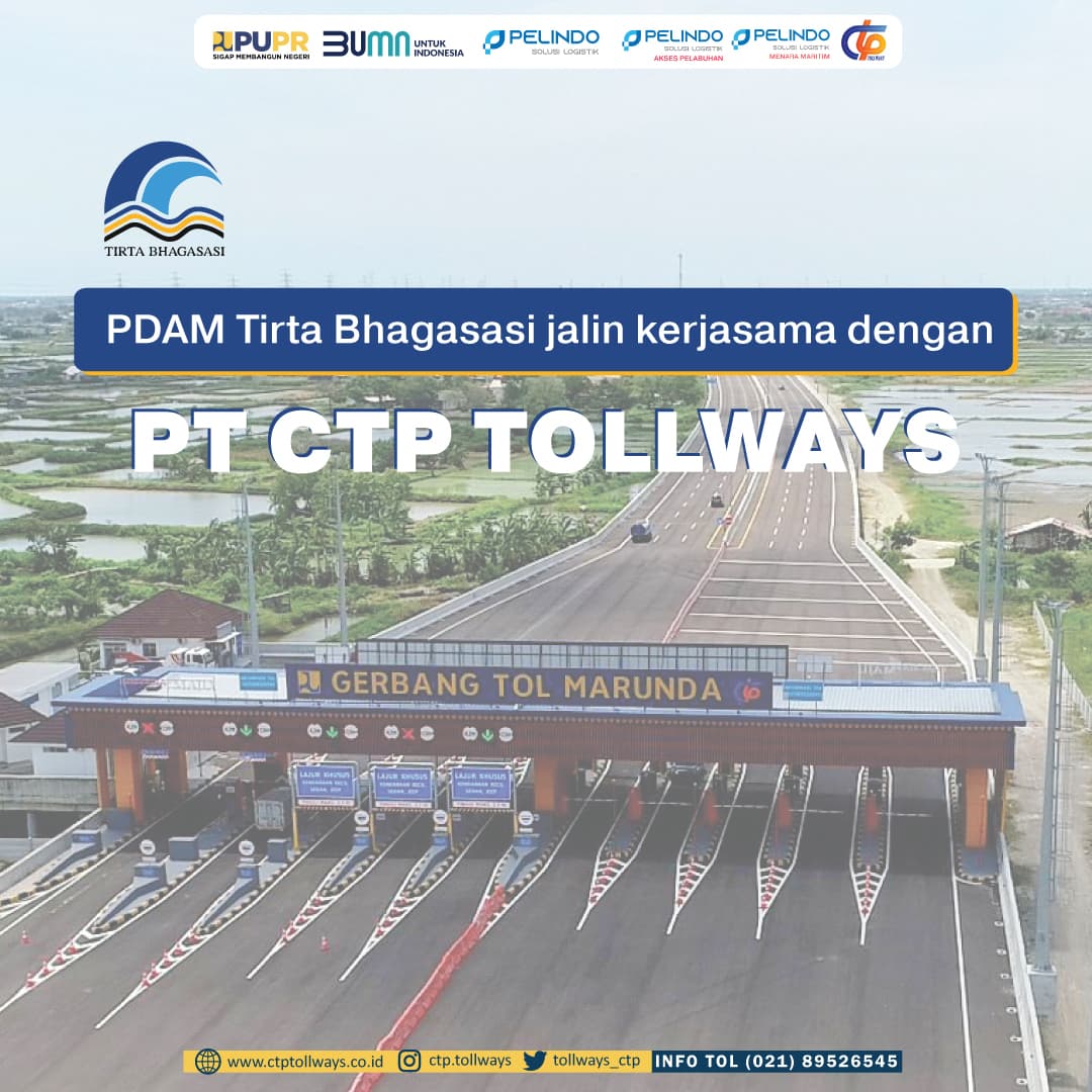 PT CTP Tollways Terima Kunjungan PDAM Tirta Bhagasasi