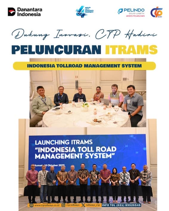 PT CTP Tollways Hadiri Peluncuran Indonesia Toll Road Management System